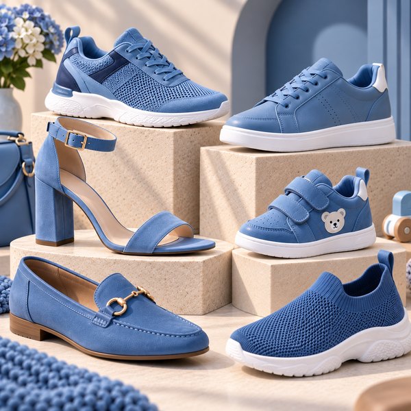 Sapatilhas em Azul