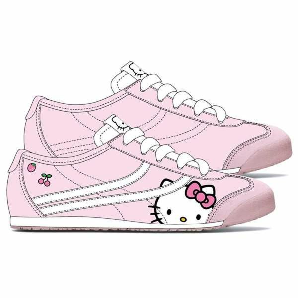 Sapatilhas de Desporto Infantis Hello Kitty Rosa Claro