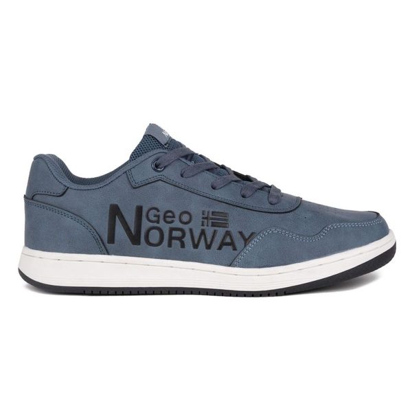 Ténis Casual Homem Geographical Norway GNM21311-12 Azul Aço